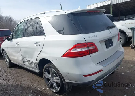 2015 Mercedes-Benz Ml 350 4Matic из США, поврежденный, VIN 4JGDA5HB7FA543250